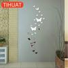 Mirror Decor In The Form of Butterflies
