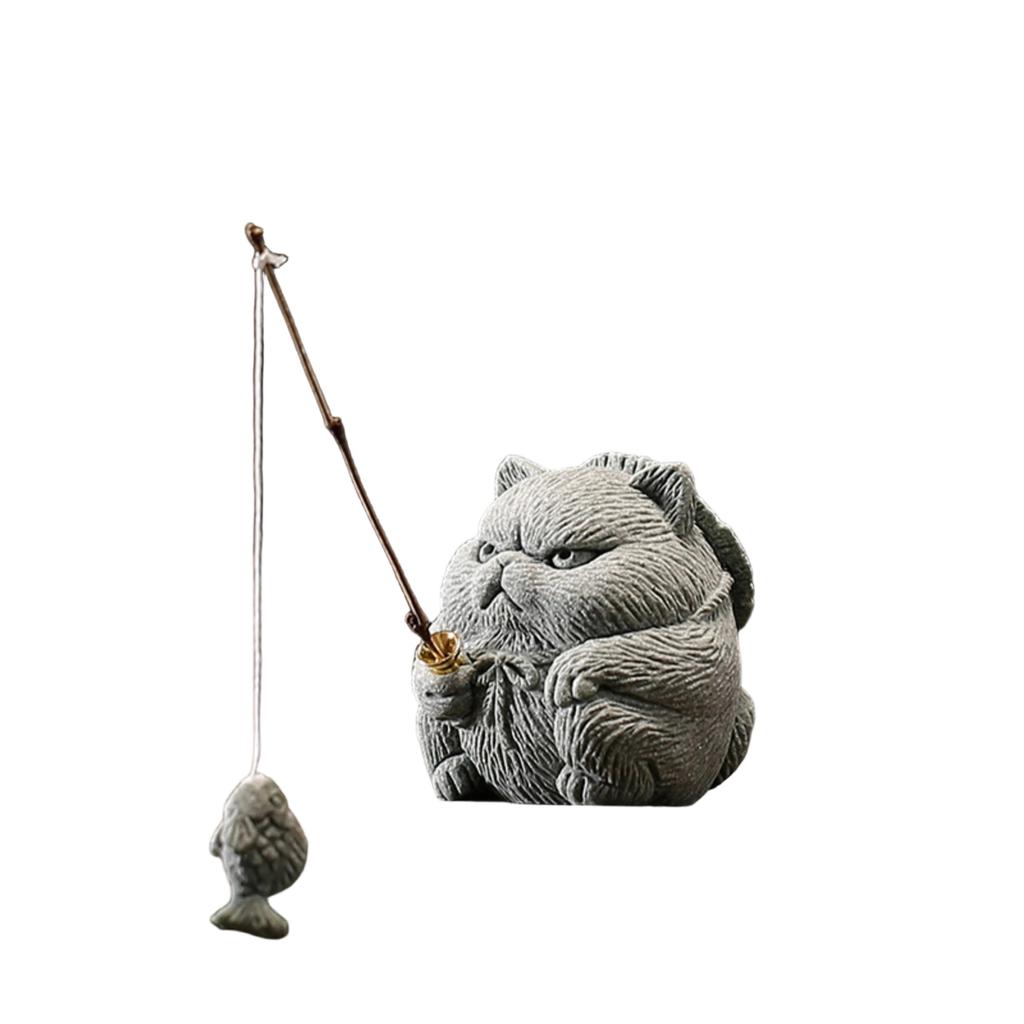 Tea Pet Small Horned Boutique Can Be Raised To Attract Wealth Tea Play Fish Tank Decoration Tea Table Ornaments