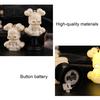 Safe Halloween Lighting Skull Night Light LED Skeleton Decorative Candle Light for Realistic Statue Haunted House Spooky Party Tabletop Decor Trick
