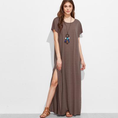 ZSIIBO Maxi Shirt Women Autumn Winter Beach Sexy Elegant Casual Ukrainian Bandage Knitted Black Boho Long Dress Plus Size
