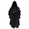 Medieval Knight Cosplay Cloak With Hood For Halloween Costume Role Play