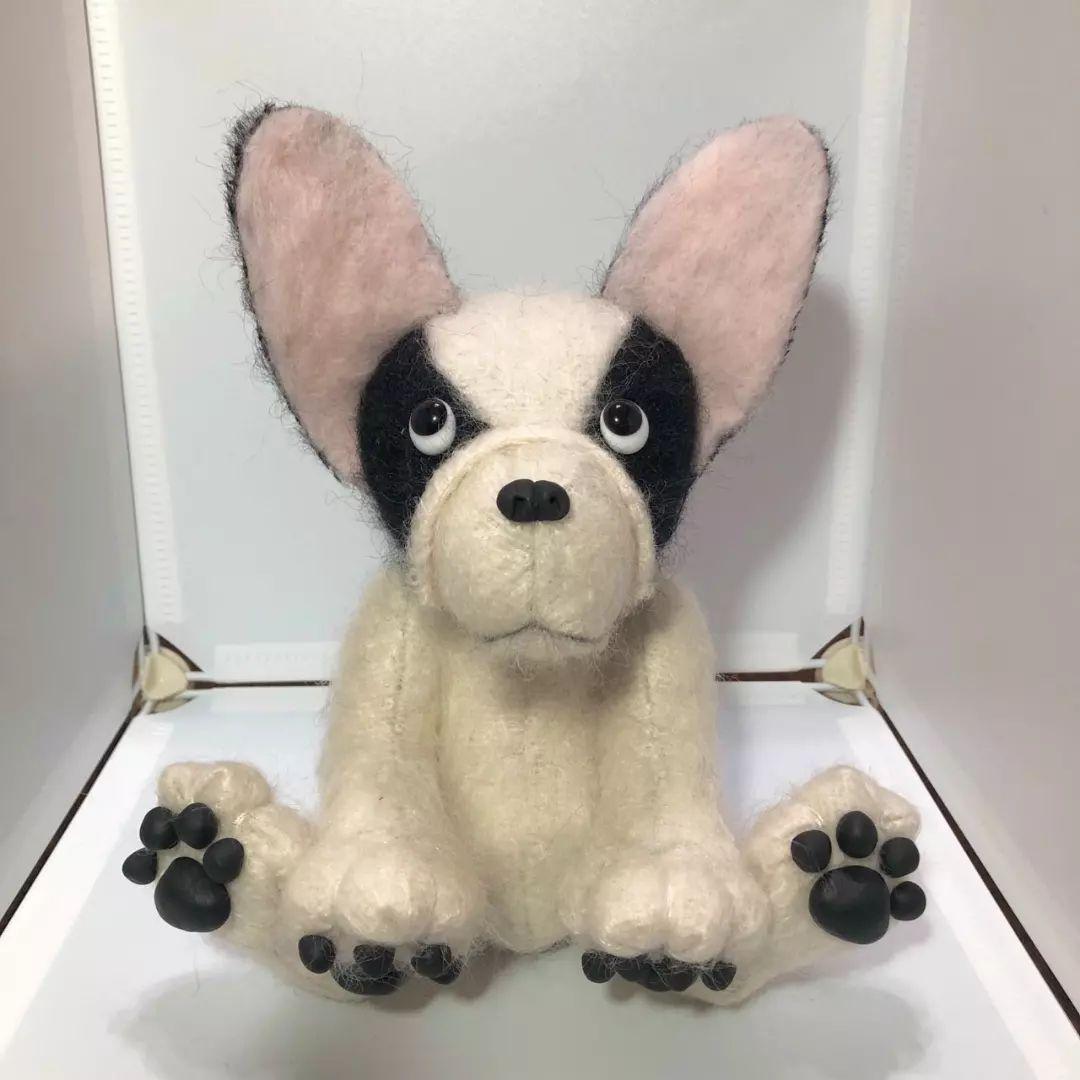 

[USED] French Bulldog Teddy Bear Stuffed Animal Pet Loss