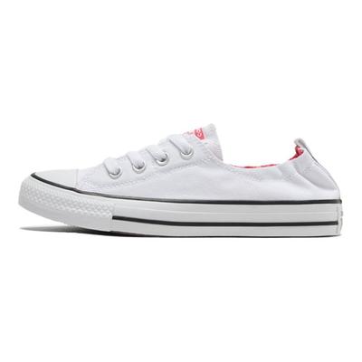 All Star 1V Rundzehen Schnürschuh Low-Top Canvas Schuhe Damen Sneaker Weiß 568540F