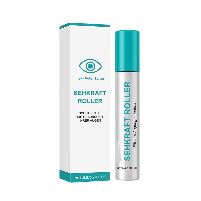 Refreshing Eye Roller For Hydration & Firming, Soothing Gel With Hyaluronic Acid & Mint Extract, Portable Massage Stick For Dark Circles & Puffiness