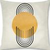 Popular Simple Abstract Geometric Pillow Case Nordic Morandi Home Sofa Car Cushion Cover
