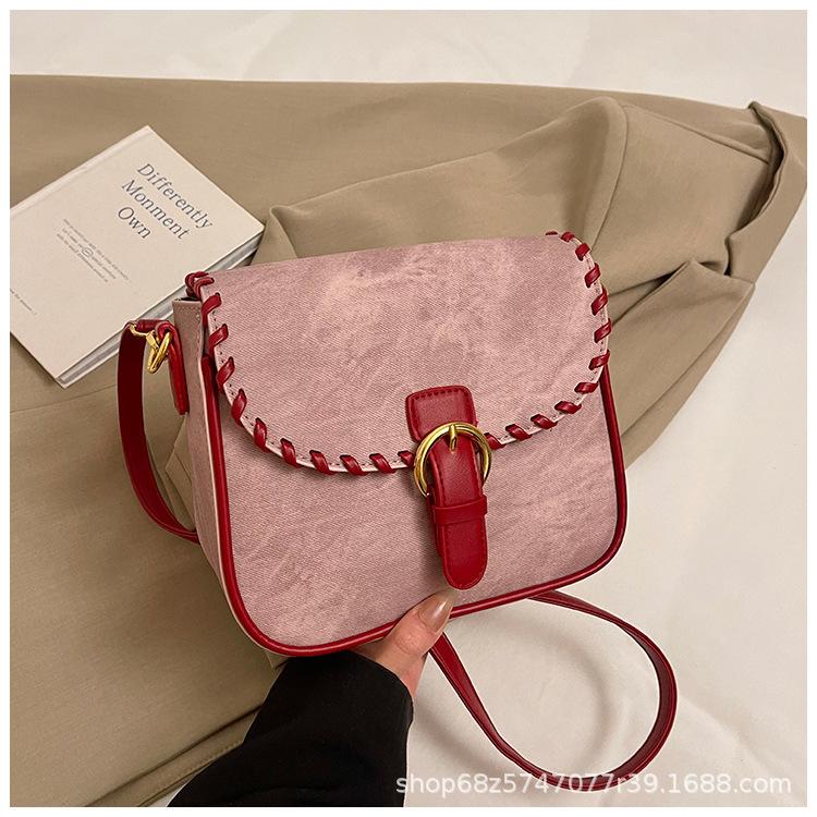 

Premium sense retro foreign style small bag women 2025 new Korean version versatile messenger bag fashion super fire shoulder square bag