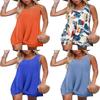 Polyester Splicing Aline Minikleid mit verdrehtem Knoten für den Sommer-Strandurlaub