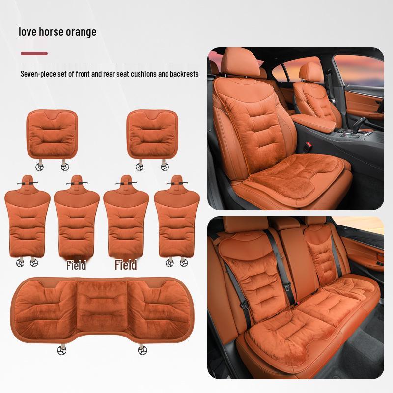 Compatible with Changan Cs55/cs75plus/t/k Winter Flannel Thickened Seat Cushion