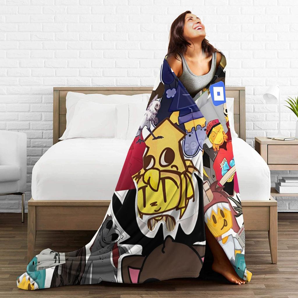 99 Nights in the Forests Blanket Multi-size Super Soft and Warm Video Games Throw Blankets for Sofa Couch and Bed