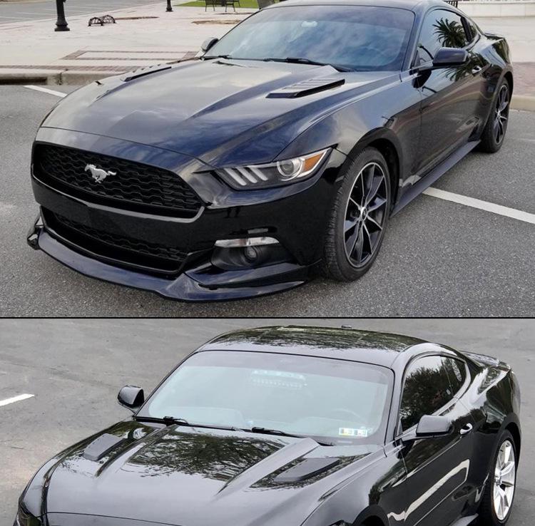 Ford Mustang 2015-2017 Hood Decoration Panel Adhesive Trim Sticker