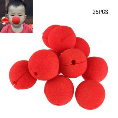 Honking Clown Red Nose Adults Unisex Noise Maker Circus Fancy Dress Accessory