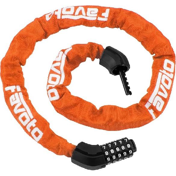 Замок велосипедной цепи Favoto — 5-значный комбинированный противоугонный велосипедный — фото 10