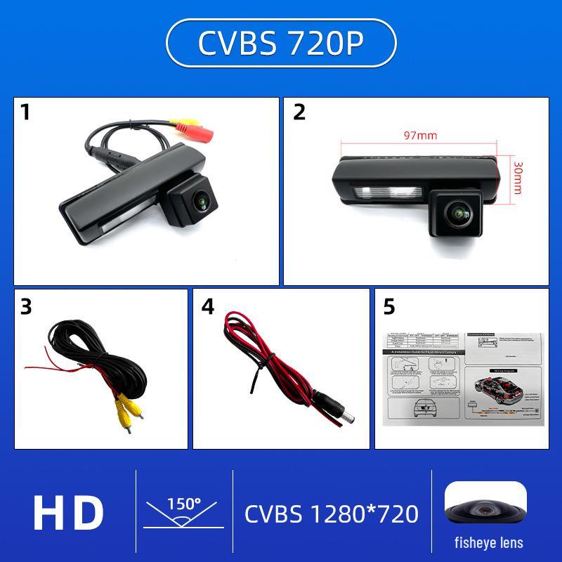 High-Definition Night Vision Rearview Camera for Toyota Camry with Wide-Angle and Reversing Features