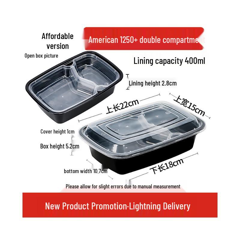 American-Style Takeout Lunch Box