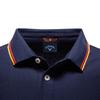Callaway Autumn New Embroidery Women's Long Sleeved Polo Shirt, Solid Color Women's Top with Lapel, Versatile Polo Shirt for Women's
