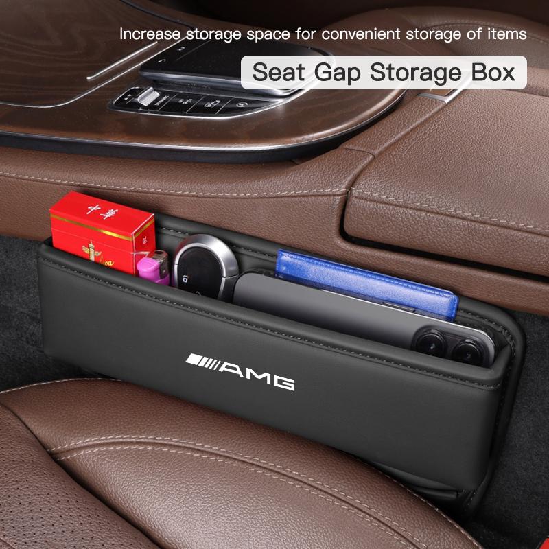 FVNH3 Car Seat Gap Plug Leak-proof Plug Seat Storage Box for Mercedes Benz AMG A B C M ML GLA GLS E Class W176 W205 W166 W246 W212