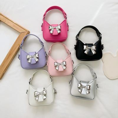 Children's Handbag Girl's Chain Crossbody Bag Bowknot Kids Shoulder Bag