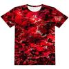 T-Shirts for Children 3D Print Flame Lightning Casual Boys Girls Tops Summer Crew Neck Short Sleeves 2025 Children's Clothing