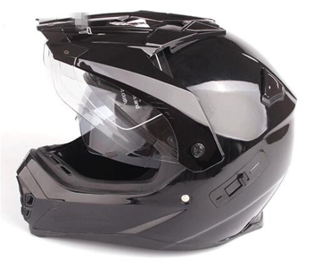 ECE Brands Men's Motocross Racing Helmet Full Face Off Road Motorbike Cross Helmet Dual Shield DOT168 for Motorcycle