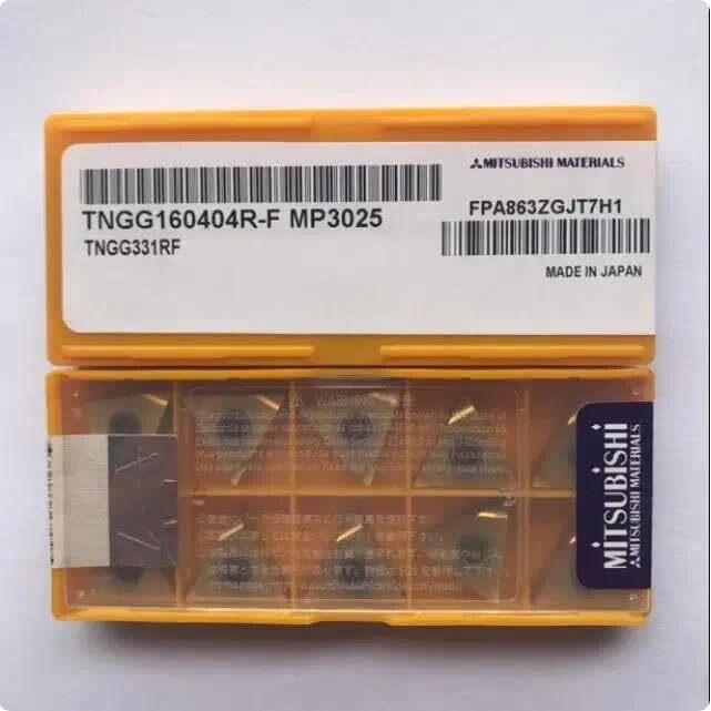 Mitsubishi / TNGG160404R-F MP3025 /Original Blade Carbide CNC Blade 10 PCS