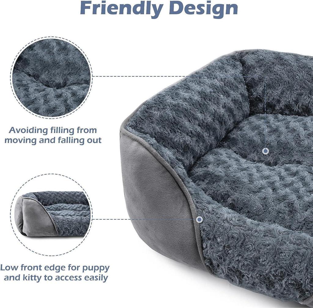 Pet Nest Dog & Cat Bed for Small, Medium, Large Dogs