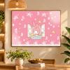 5D Diamond Painting My Melody DIY Full Drill Diamond Art Kit Home Decoration