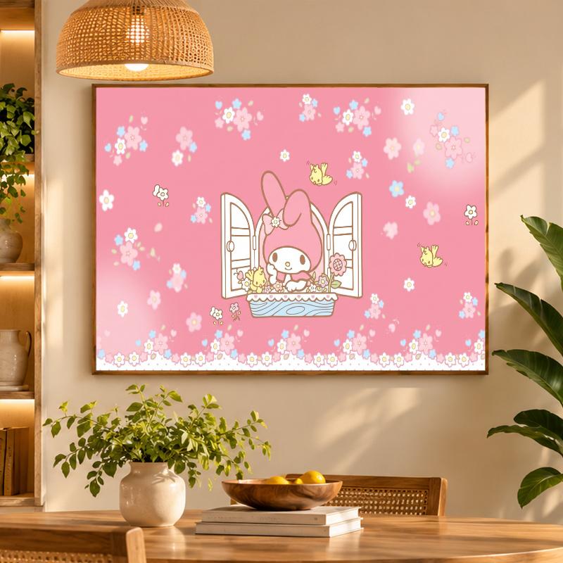 5D Diamond Painting My Melody DIY Full Drill Diamond Art Kit Home Decoration