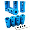 1Pcs D14 D16 L25 Aluminum Alloy Coupling Motor Shaft Connector Sleeve 4/5/6/6.35/7/8/10mm Transmission Coupling Shock Absorption