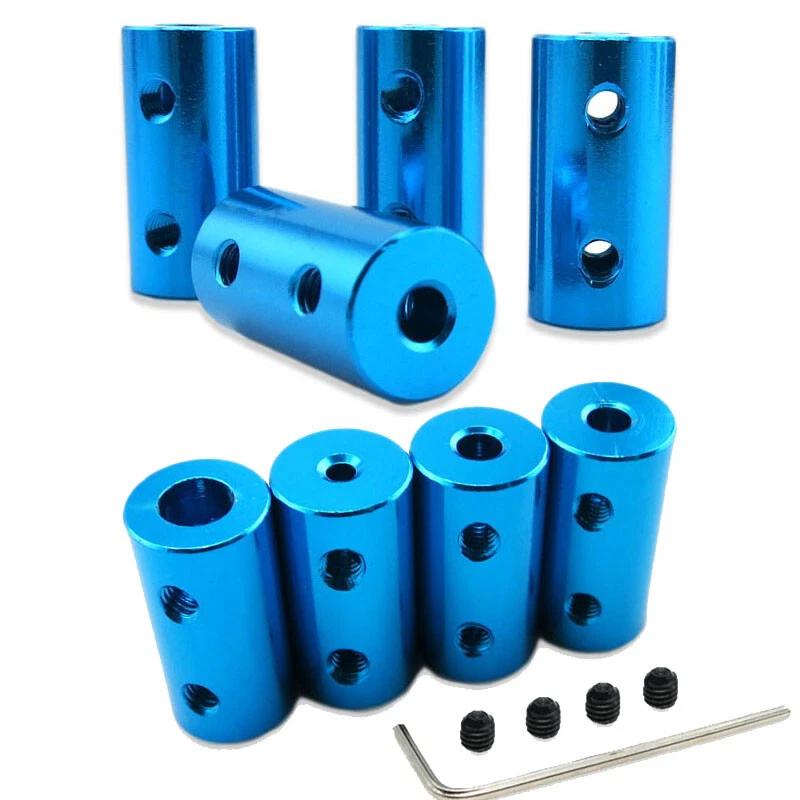 1Pcs D14 D16 L25 Aluminum Alloy Coupling Motor Shaft Connector Sleeve 4/5/6/6.35/7/8/10mm Transmission Coupling Shock Absorption