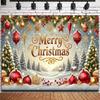 Merry Christmas Backdrop Santa Claus Xmas Fireplace Photography Background Home Family Party Decoration 2026 Xmas Photo Props302