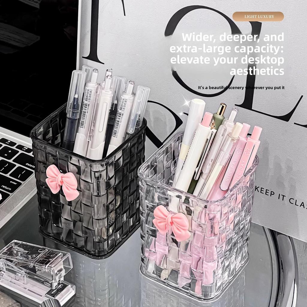 Desktop Square Makeup Pen Student Dormitory Storage Box