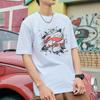 Li-Ning Sports Fashion Series Basketball Print Crew Neck Short Sleeve T-Shirt Men Tops White AHSR405-1