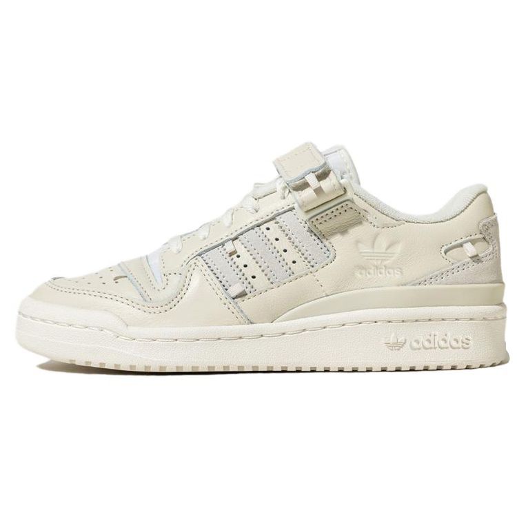 Adidas Originals Forum Casual Comfortable Low-Top Skate Shoes Unisex Sneakers Off-White HP2072