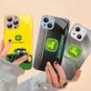 Green J-John Truck D-Deeres Tempered Glass For Iphone 14 13 12 11 Pro Mini XS MAX 14Plus X XS XR Fundas