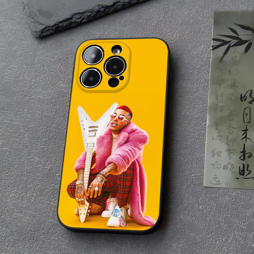 

S-Sfera E-Ebbasta Singer Phone Case Funda For Iphone 13 17 16 11 15ProMax 14 12 Pro Xs Max Mini Xr X 7 8 6 6s Plus Covers iPhone 12