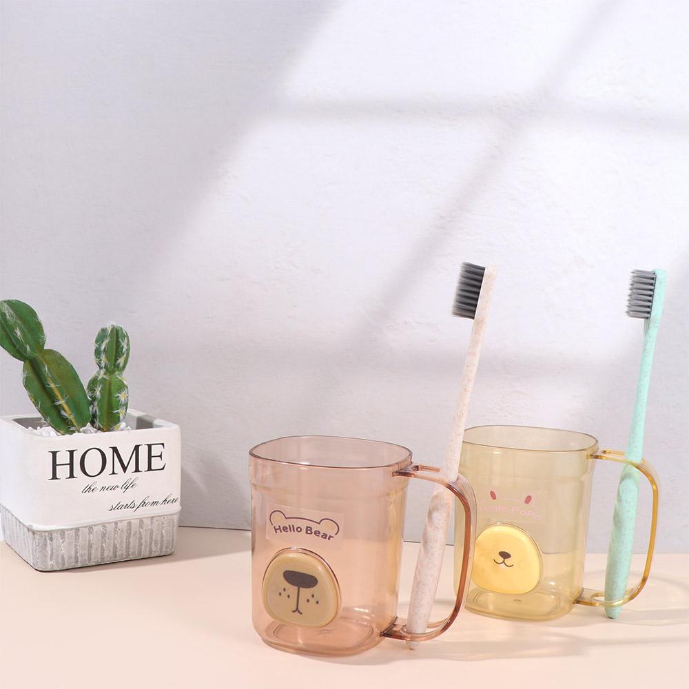 Transparent Washing Cup Portable Toothbrush Cup Bathroom Accessories Mouthwash Cup  Travel