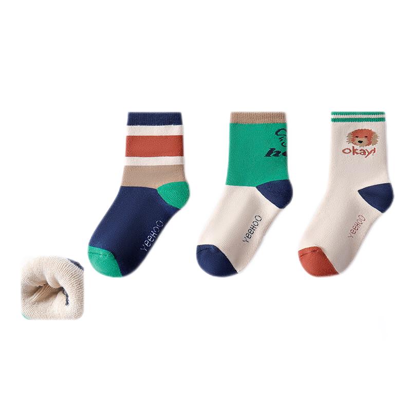 

YEEHOO Children s Winter Thermal Socks 3-Pack S (3-5Y)