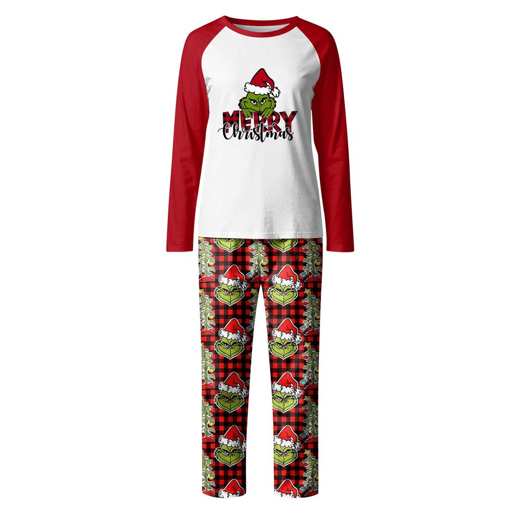 Christmas Day  Prints Family Matching Long Sleeve Tops+Pants Set Family Matching Sets
