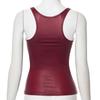 Sweet Girl's Vest Top Bottoming Shirt Glossy Sensation Camisole Chic Jeongyeon Slim Crop Top  Lady