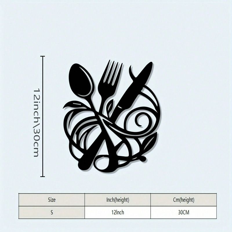 Metal Wall Decor Art Panel Vintage Iron Ornament