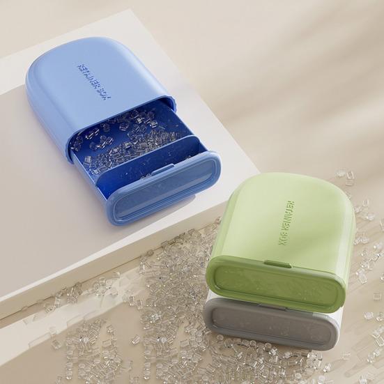 Travel Retainer Case Dental Brace Box with Compartments Portable Breathable Retainer Box