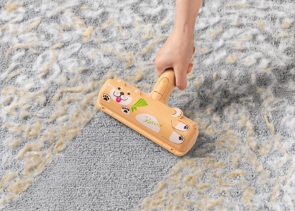 Japan Seal Pakpa Roller Kotaro Dog Hair Remover Cleaning Roller Hair Removal Dust Removal Pet Roller Etiquette Brush Carpet Sofa Rug Cat Hair Dust