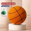 Silent Indoor Training Basketball - Mute, Non-Crumb Elastic Sponge Ball Size 7/5 for Kids