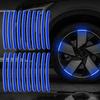 20Pcs/set Colorful Car Motorcycle Wheel Hub Reflective Strips Stickers Car Styling Decal Sticker Auto Moto Decor Decals