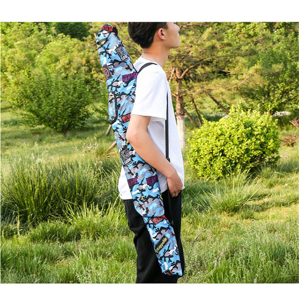 Large Capacity Foldable Fishing Pole Bag Fishing Tackle Bag Rod Storage Bag Fishing Umbrella Bag