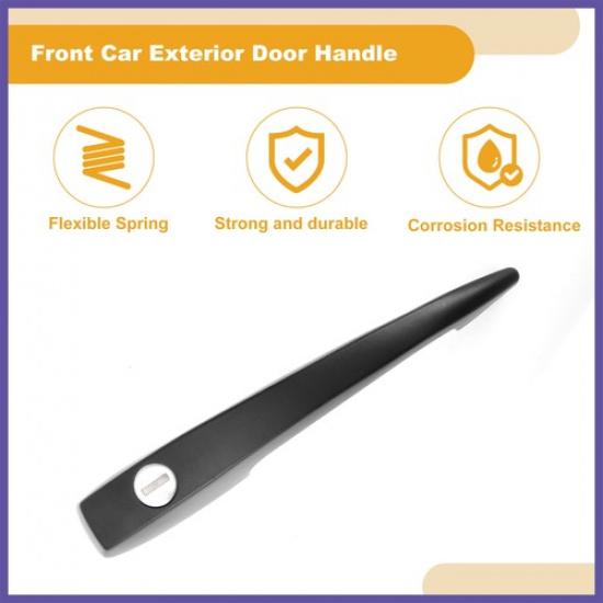 Front Exterior Door Handle No.1BM837205 Fit For VW Beetle 1947-2003 Metal