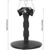 Spray Work Painting Stand Adjustable Height Turn Table Stand for Automotive with Elevated Design, Crafted from ABS Material