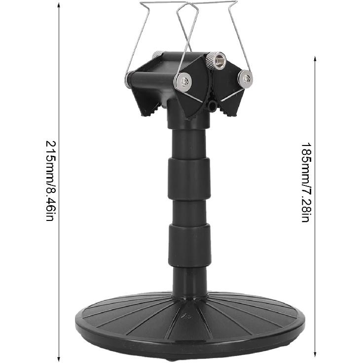 Spray Work Painting Stand Adjustable Height Turn Table Stand for Automotive with Elevated Design, Crafted from ABS Material