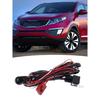 LED Light Bar Wiring Harness Kit 12V 40A Safe On Off Switch Power Relay Blade Fuse Professional Off Road LED Work Light
