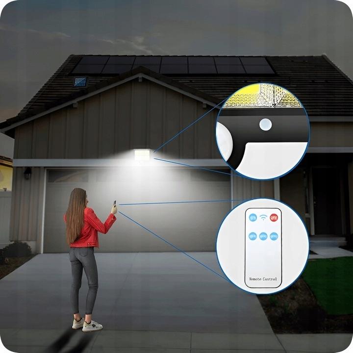 Solar Street Lamp Anti-Theft Lamp With Motion Sensor